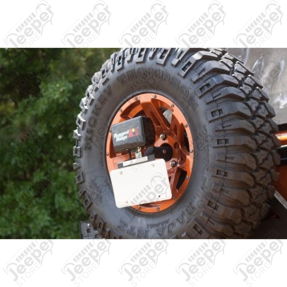 Light Mount, Rear, Spare Tire Mounted