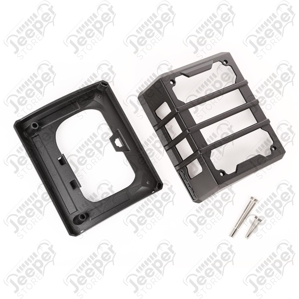 Elite Guard Kit, Tail Light, Black 07-18 Jeep Wrangler JK