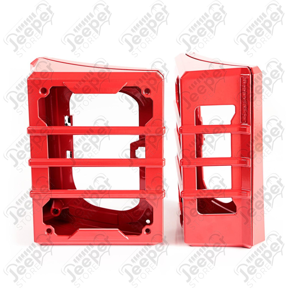 Elite Guard Kit, Tail Light, Red; 07-18 Jeep Wrangler JK