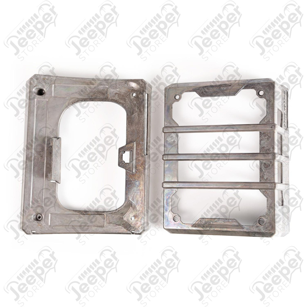 Elite Guard Kit, Tail Light, Raw 07-18 Jeep Wrangler JK