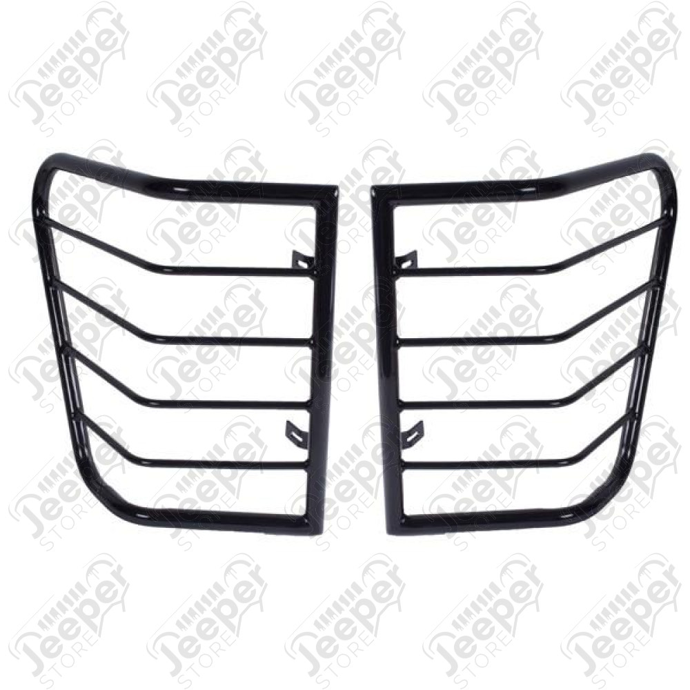 Euro Guard Kit, Tail Light, Black; 05-08 Jeep Grand Cherokee WK