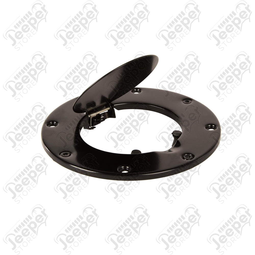 Gas Cap Door, Non-Locking, Black 97-06 Jeep Wrangler TJ