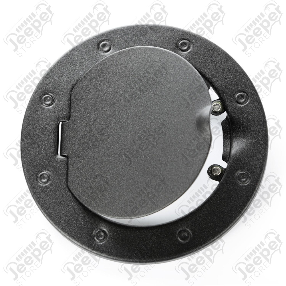 Gas Cap Door, Non-Locking, Textured Black 07-18 Jeep Wrangler JK/JKU