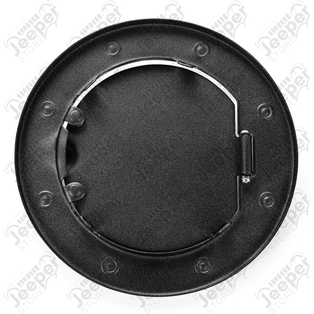 Gas Cap Door, Non-Locking, Textured Black 07-18 Jeep Wrangler JK/JKU