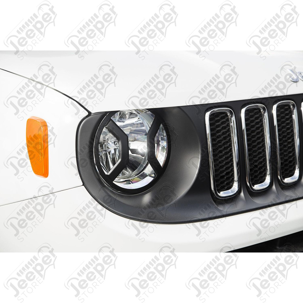 Kit 2 grilles de protection de phares avant pour Jeep Renegade BU - 11230.20