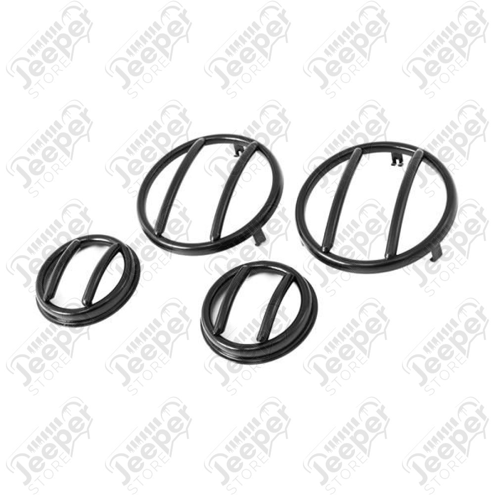 Euro Guard Kit, Turn Signal/Side Marker; 07-18 Jeep Wrangler JK