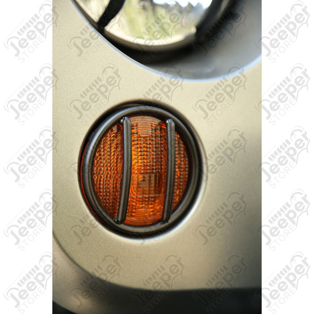Euro Guard Kit, Turn Signal, Textured Black 07-18 Jeep Wrangler JK