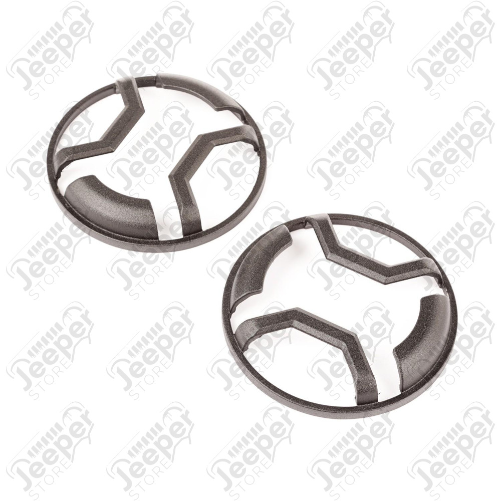 Elite Euro Guard Kit, Fog Light; 07-18 Jeep Wrangler JK/JKU