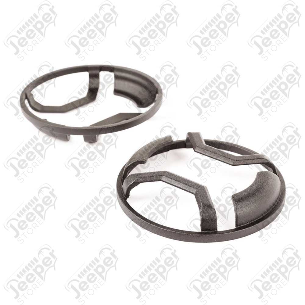 Elite Euro Guard Kit, Fog Light 07-18 Jeep Wrangler JK/JKU