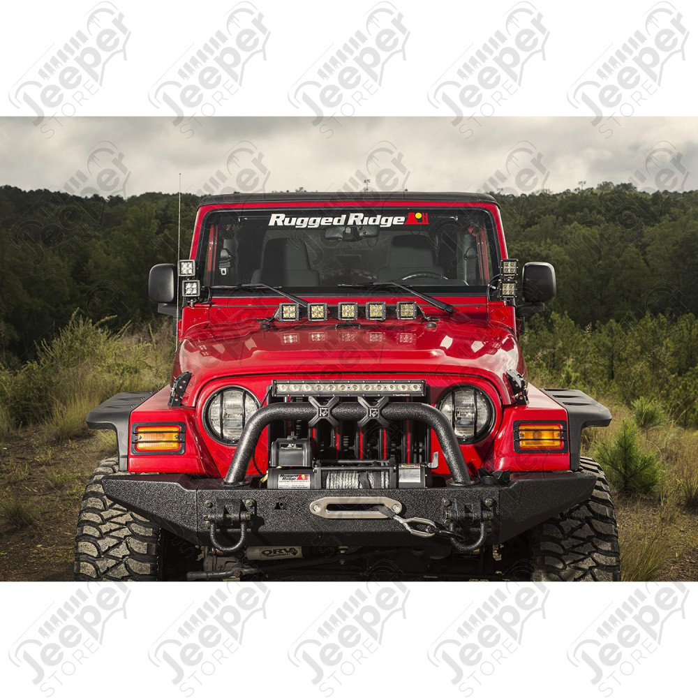 Light Bar, Hood Mounted 97-06 Jeep Wrangler TJ