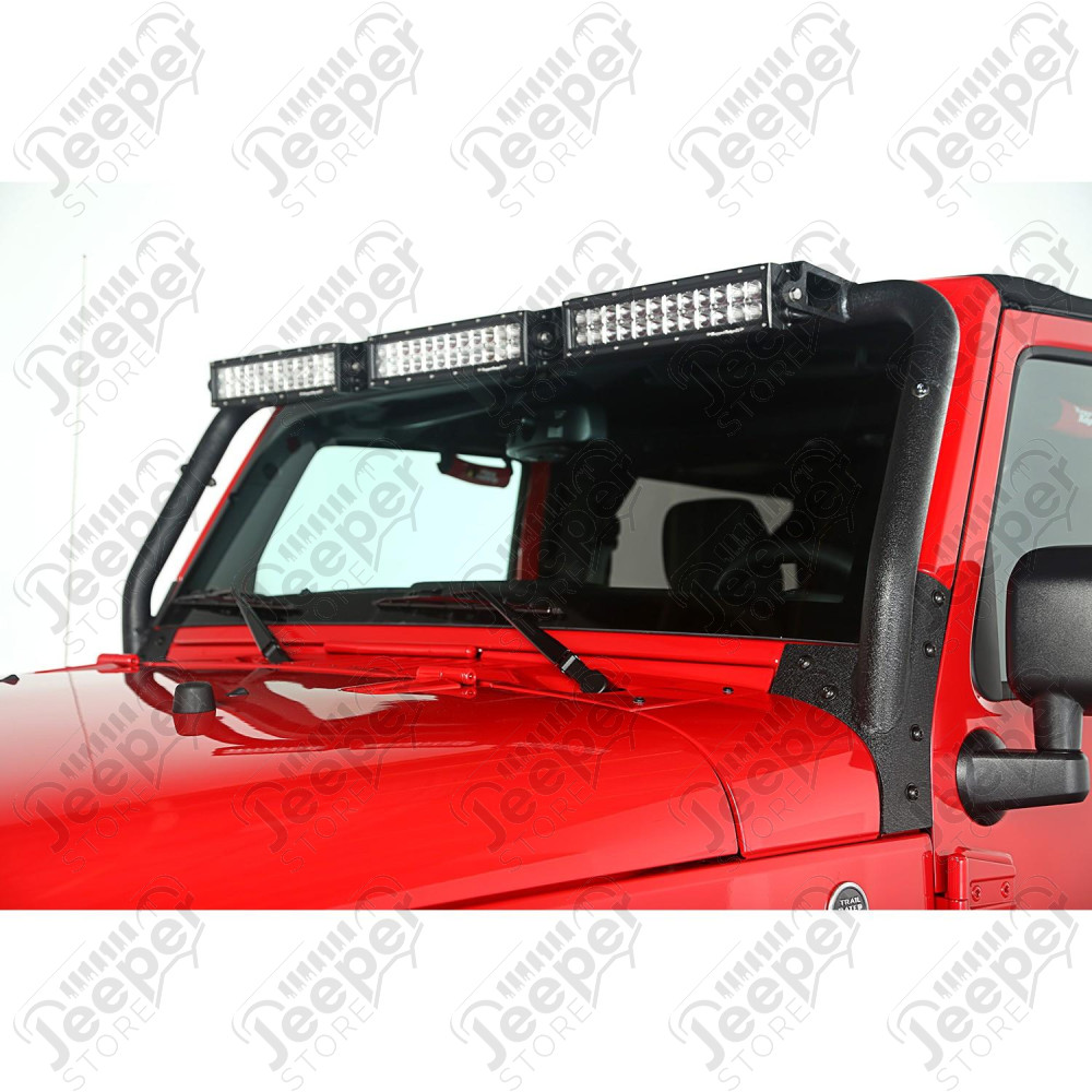 Light Bar, Windshield Mounted 07-18 Jeep Wrangler JK