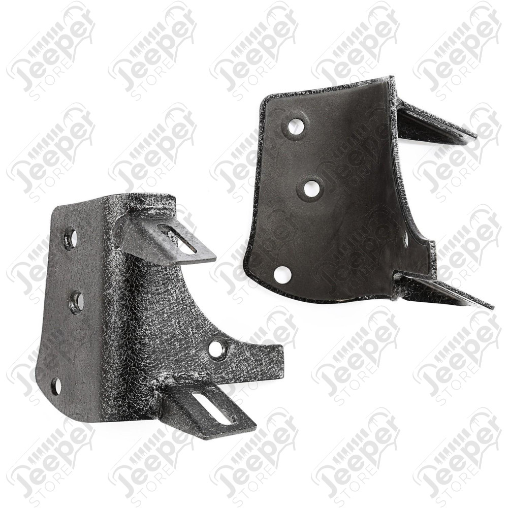 Light Mount Kit, Dual A-Pillar 97-06 Jeep Wrangler TJ/LJ