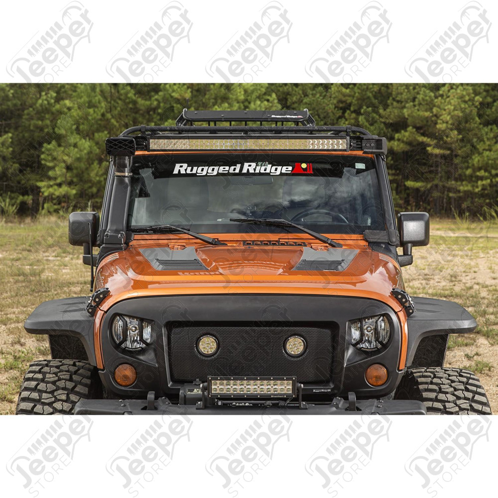 Elite Fast Track Light Bar, Windshield Mounted 07-18 Jeep Wrangler JK