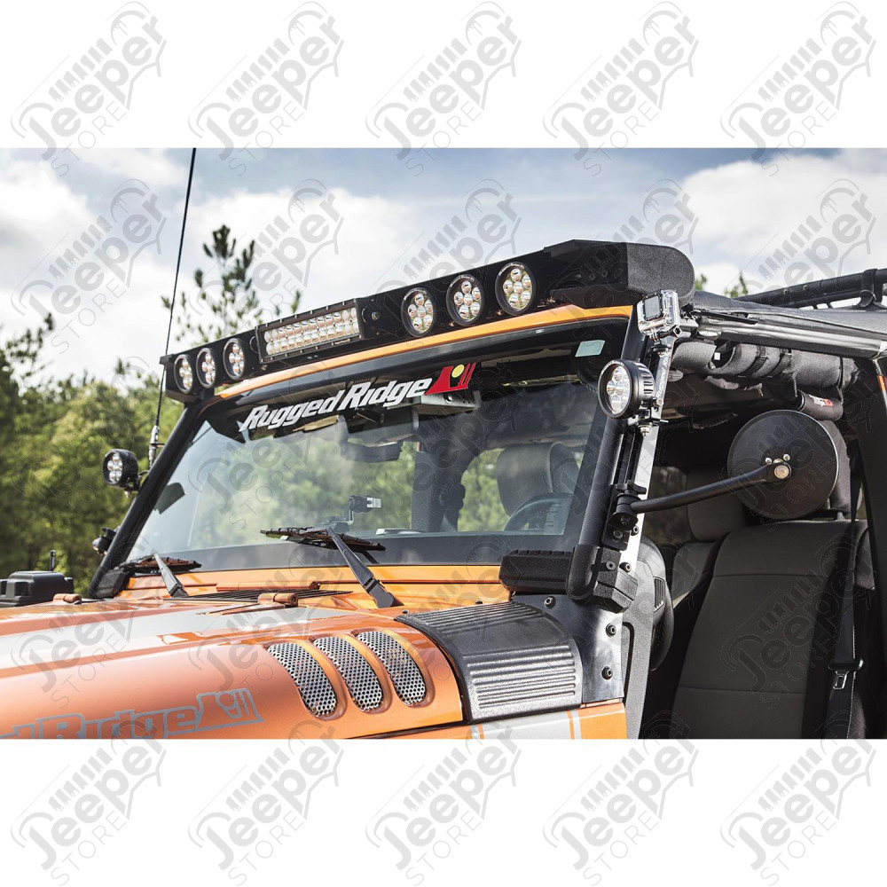 Elite Fast Track Light Bar, Windshield Mounted 07-18 Jeep Wrangler JK