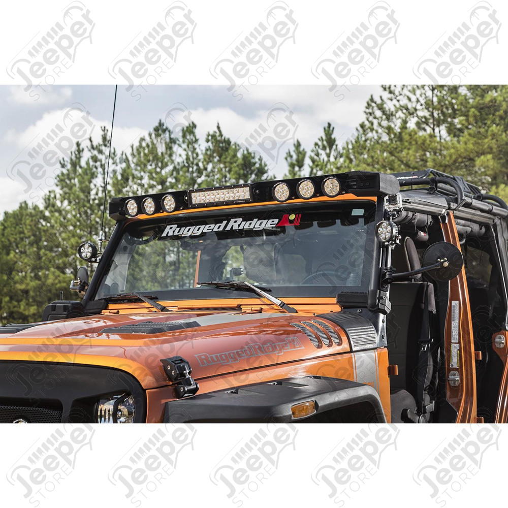 Elite Fast Track Light Bar, Windshield Mounted 07-18 Jeep Wrangler JK