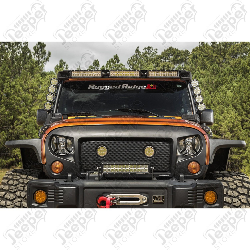 Elite Fast Track Light Bar, Windshield Mounted 07-18 Jeep Wrangler JK