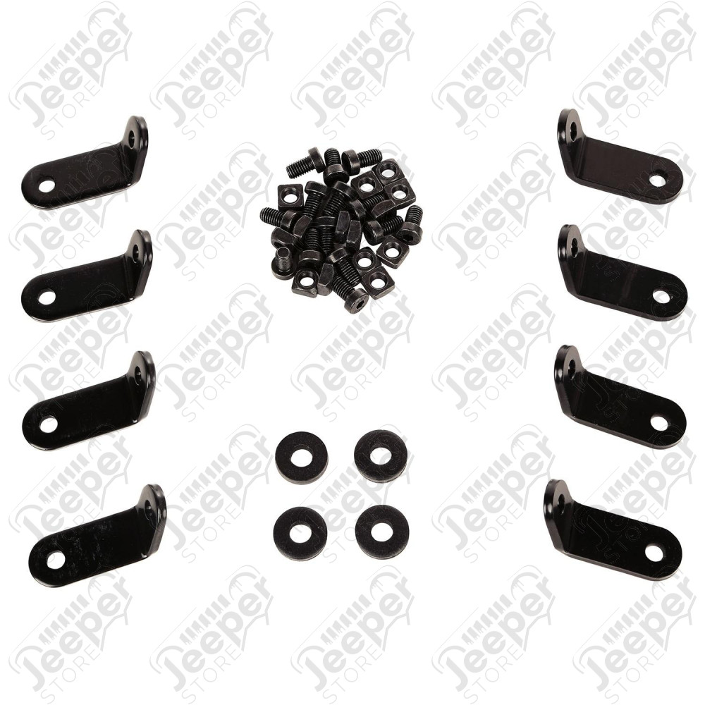 Elite Fast Track Mounting System, 50 inch Bar, 07-18 Jeep Wrangler JK