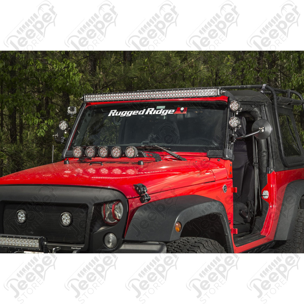 Elite Fast Track Light Bar Kit, 50 Inch 07-18 Jeep Wrangler JK