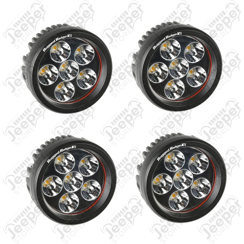 Elite Fast Track Kit, 1 Bar/4 Round/Mirrors 07-18 Jeep Wrangler JK
