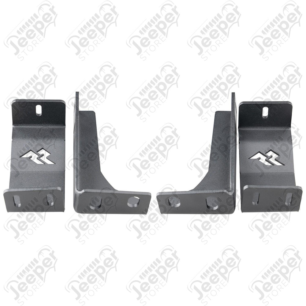 LED Cube Mount, Rear, Pair; 18-20 Jeep Wrangler JL