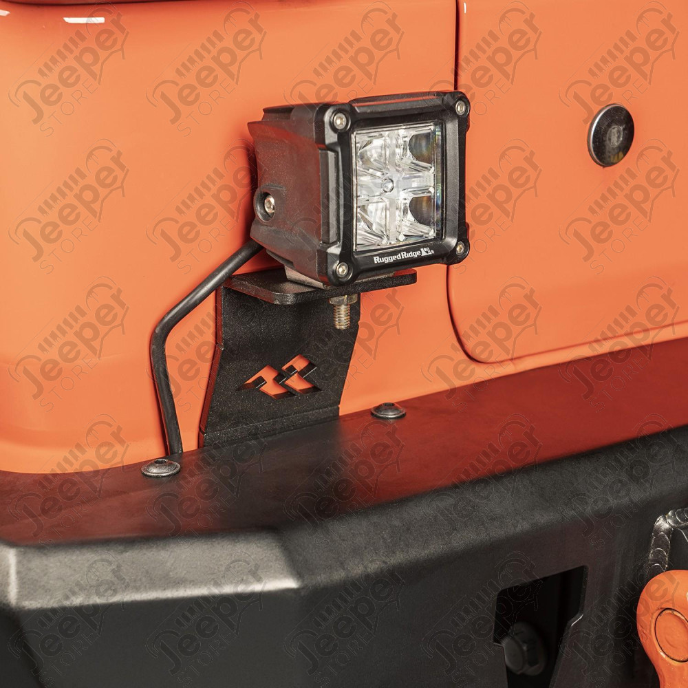 LED Cube Mount, Rear, Pair 18-20 Jeep Wrangler JL