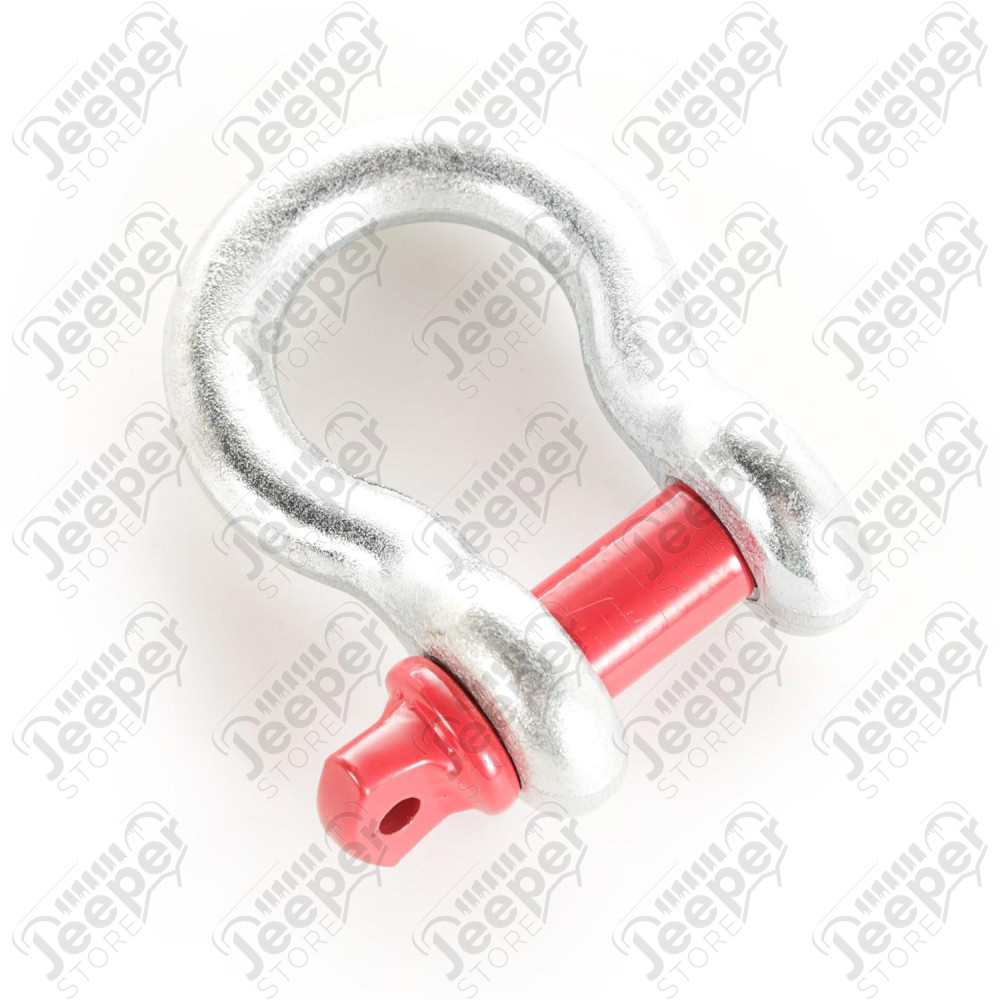 D-Ring Shackle, 3/4 inch, 9500 Lb, Galvanized