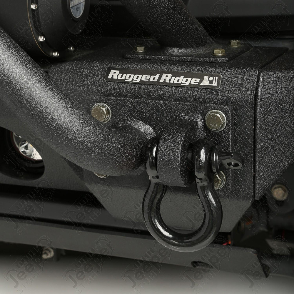 D-Ring Shackle, 3/4 inch, 9500 Lb, Black