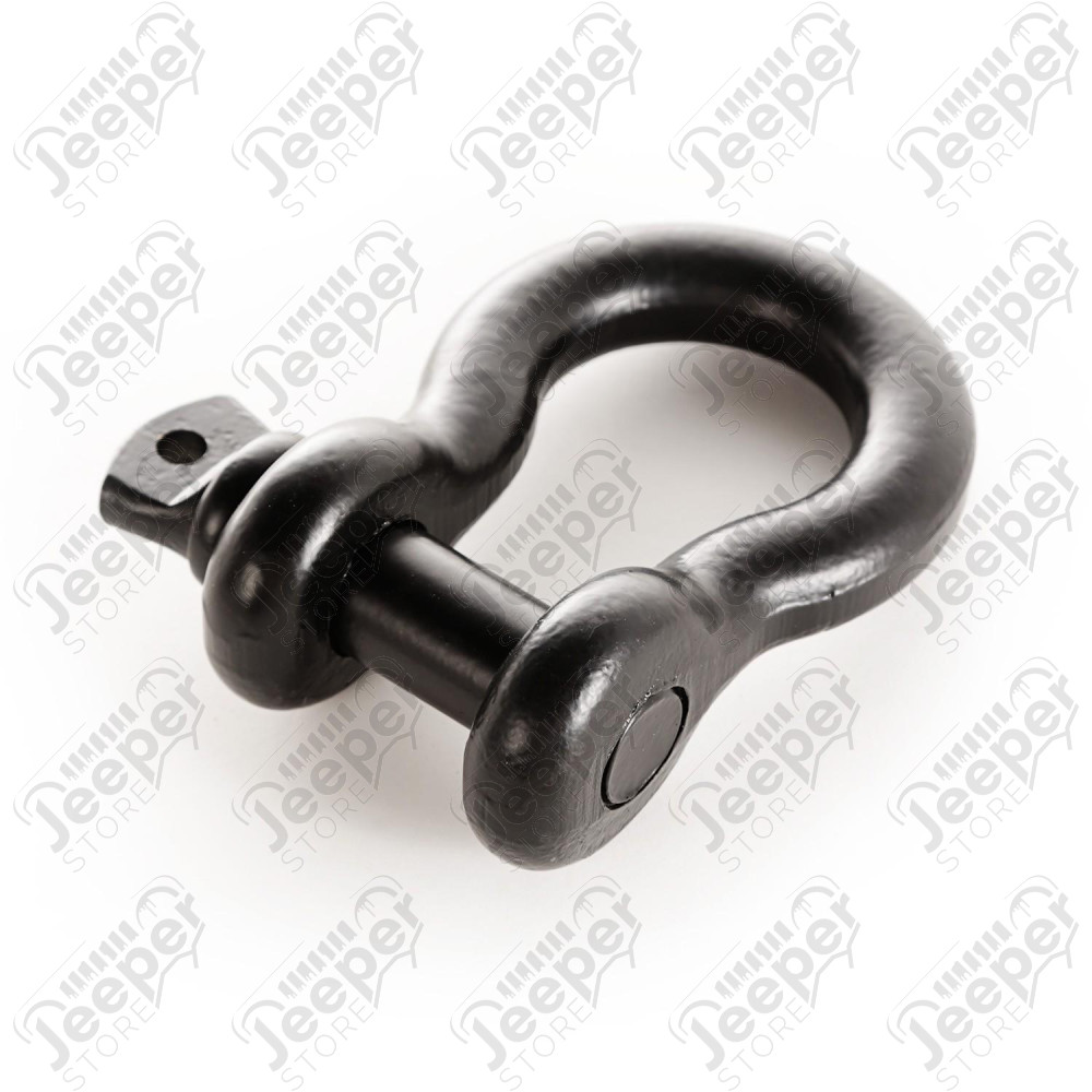 D-Ring Shackle, 7/8 inch, 13500 Lb, Black