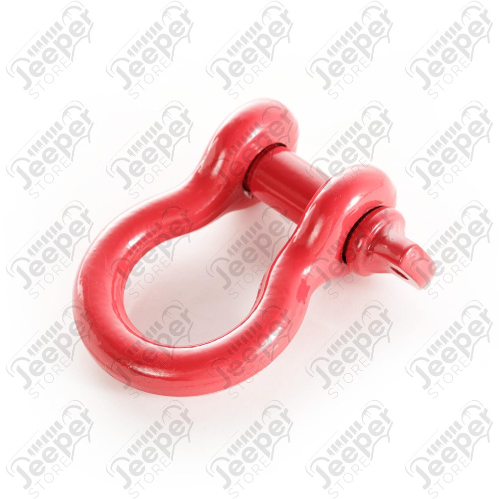 Manille rouge, 3/4 inch, 9500 Lb (4300kg)