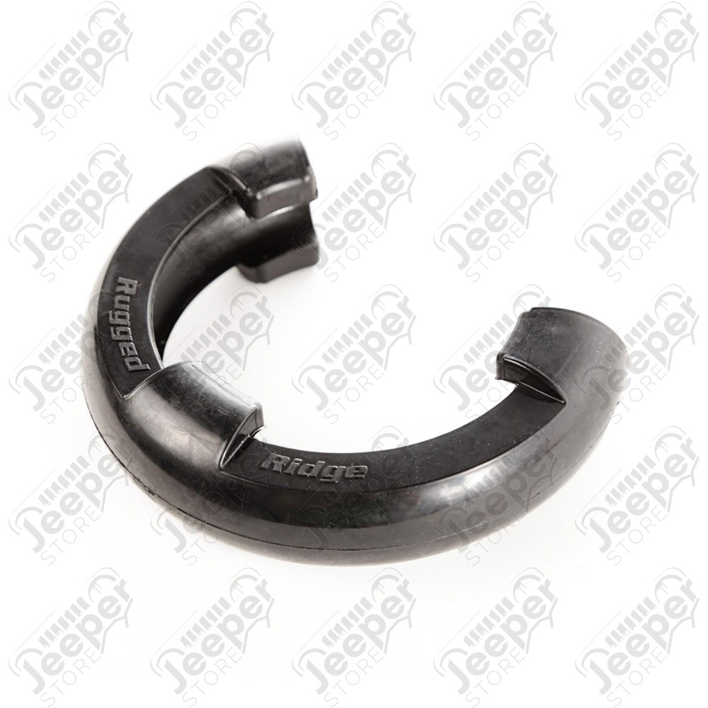 D-Ring Shackle Isolator Kit, Black Pair, 3/4 inch