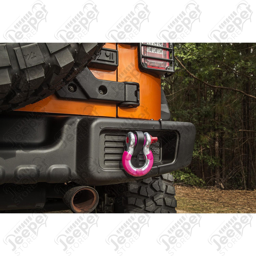 D-Ring Shackle Isolator Kit, Pink Pair, 3/4 inch