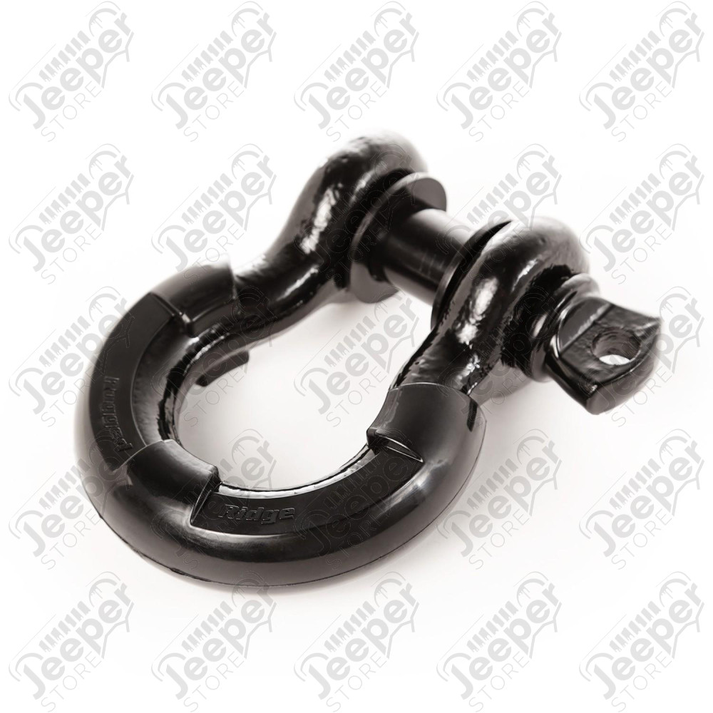 D-Ring Shackle Isolator Kit, Black Pair, 7/8 inch