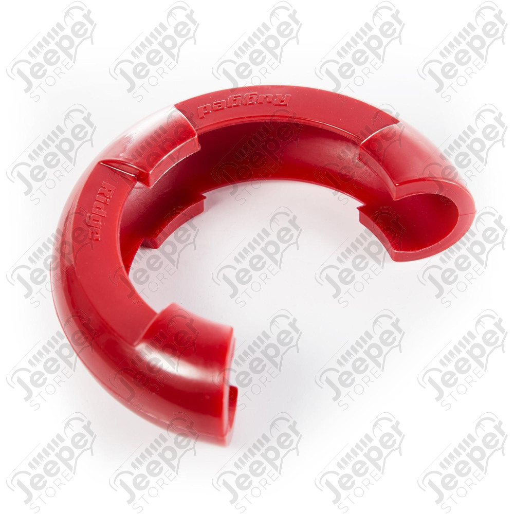 D-Ring Shackle Isolator Kit, Red Pair, 7/8 inch