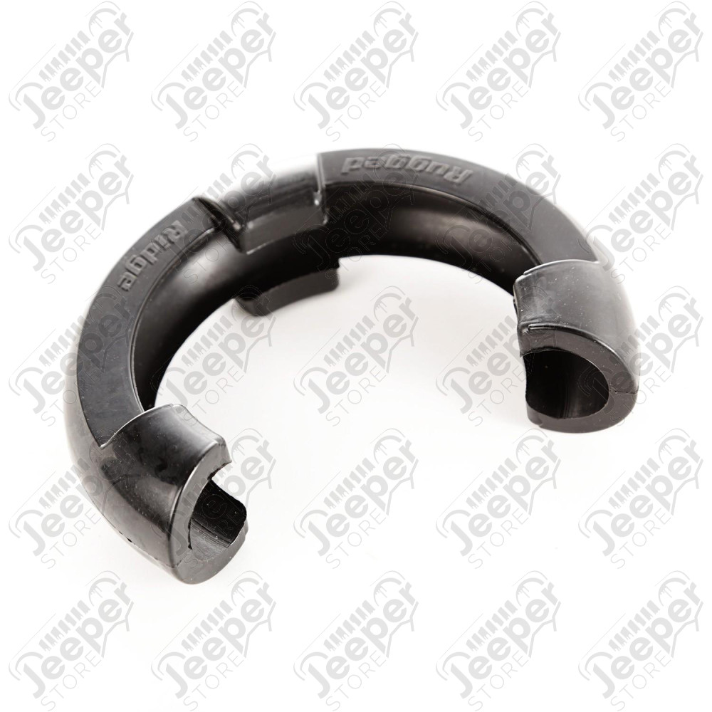 D-Ring Isolator Kit, Black, 2 Pair, 3/4 inch