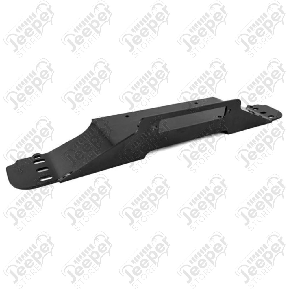 Winch Mounting Plate, Raised; 87-06 Jeep Wrangler YJ/TJ