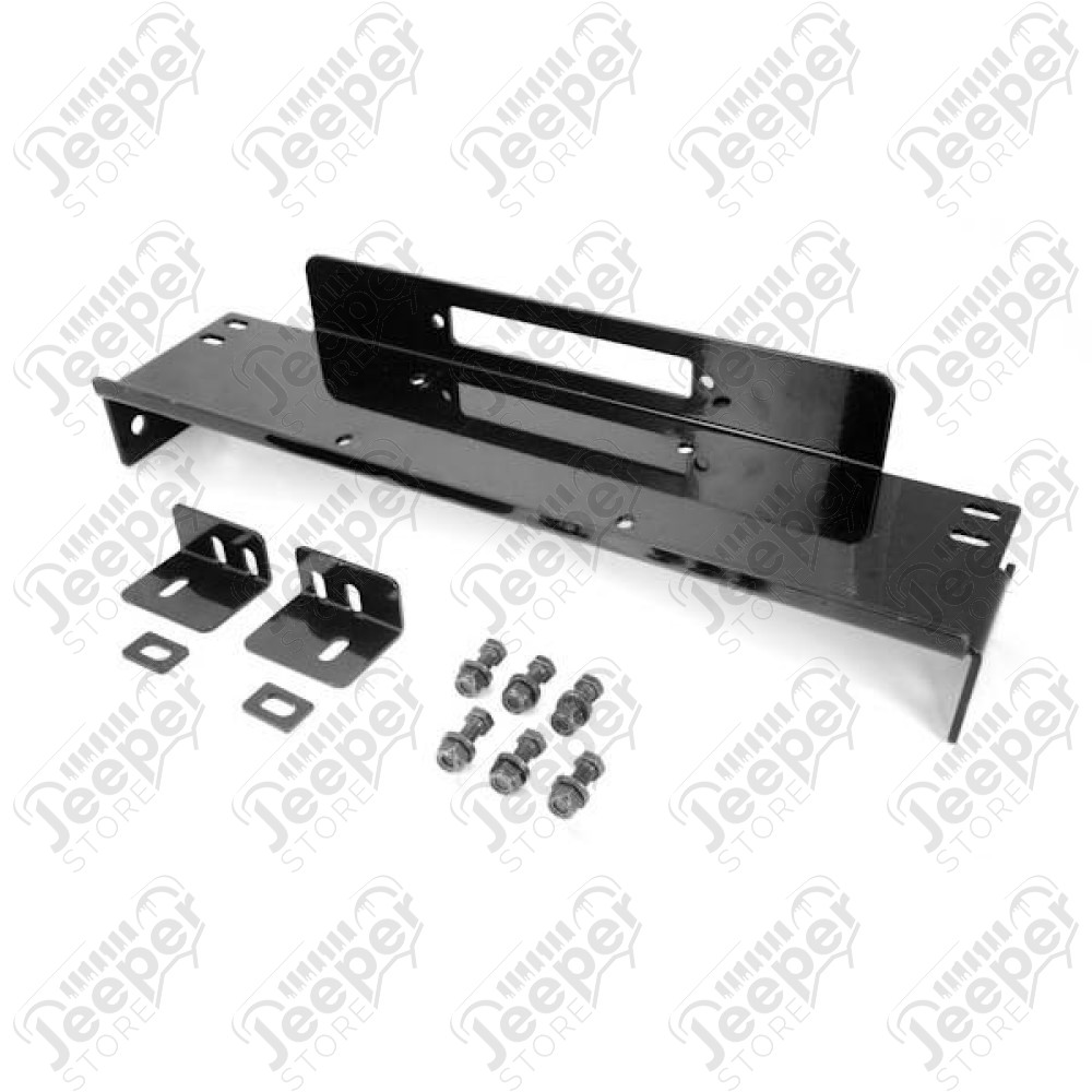 Winch Mounting Plate, Raised; 76-86 Jeep CJ7/CJ8