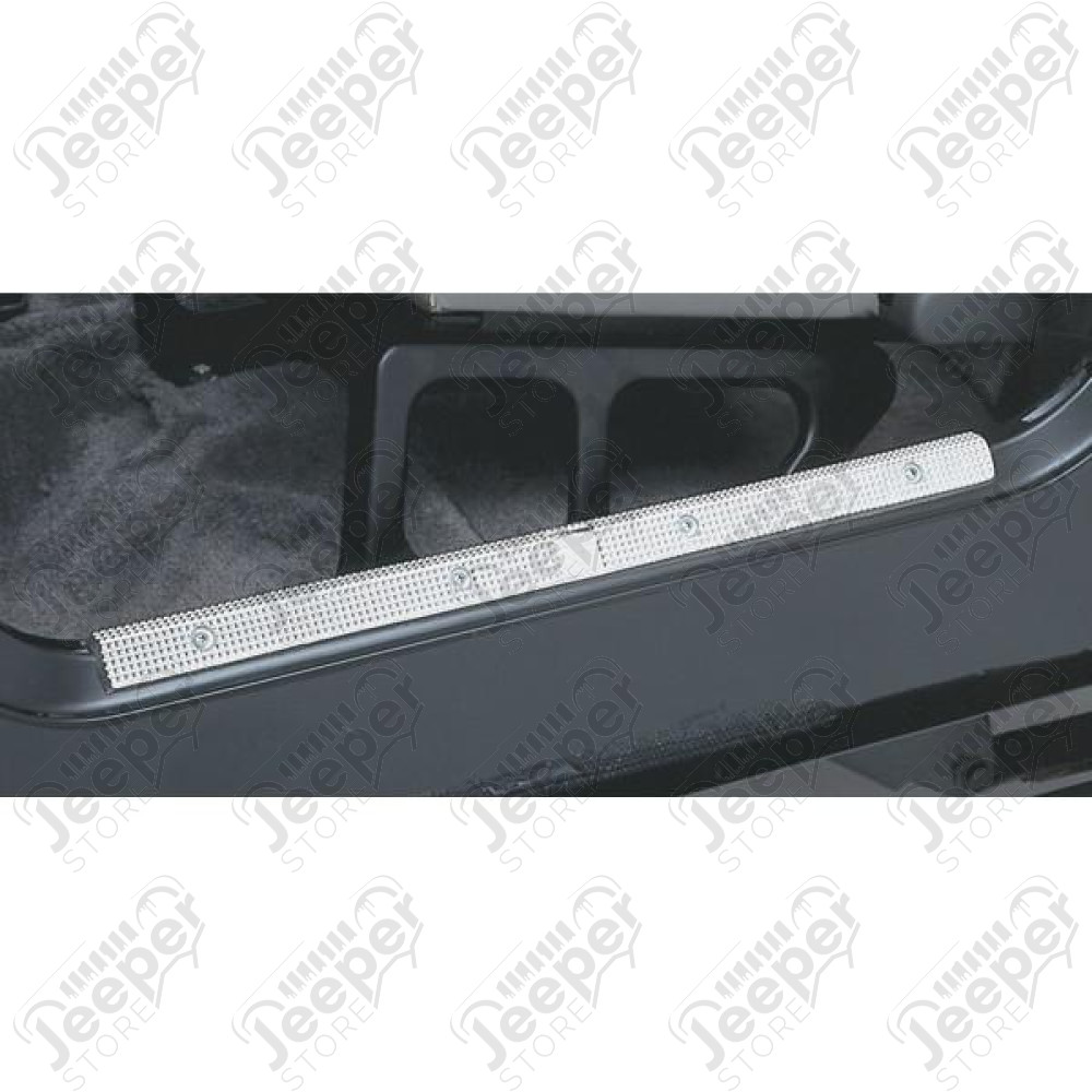 Door Entry Guard Kit, Aluminum; 97-06 Jeep Wrangler TJ