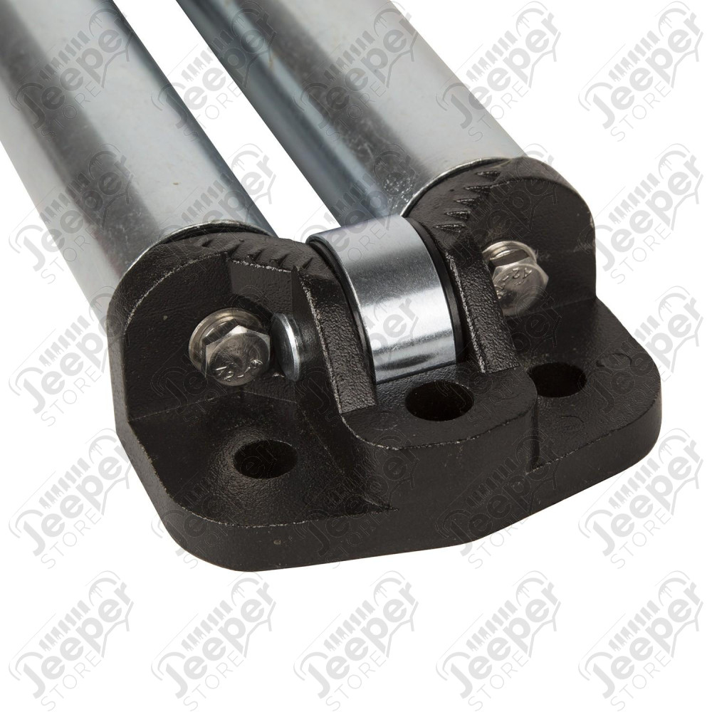 Winch Fairlead, Roller, 4-Way, Black