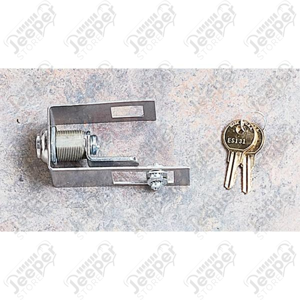 Hood Lock Kit; 98-06 Jeep Wrangler TJ