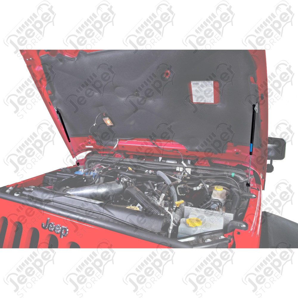 Hood Lift Support Kit 07-18 Jeep Wrangler JK