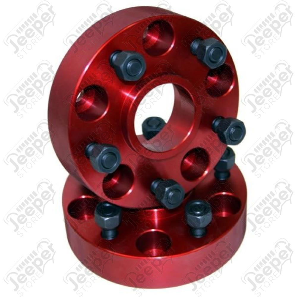 Wheel Spacer Kit, 1.5 Inch; 07-18 Jeep Wrangler JK/JKU