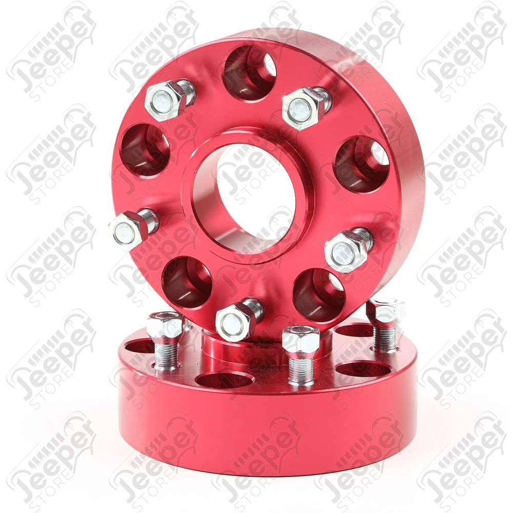 Wheel Spacer Kit, 1.75-In; 05-18 Wrangler/Grand Cherokee/Commander