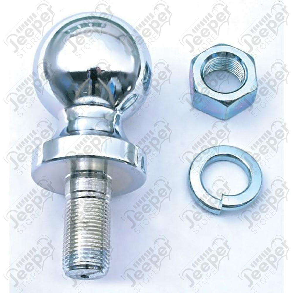 Trailer Hitch Ball, 2 Inch, Chrome