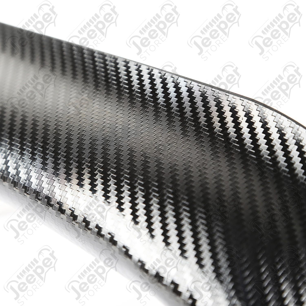 Hood Bug Deflector, Carbon Fiber Finish 07-18 Jeep Wrangler JK/JKU