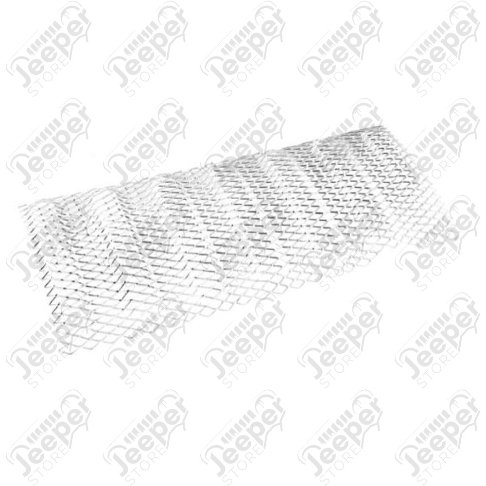 Grille Insert, Chrome; 07-18 Jeep Wrangler JK