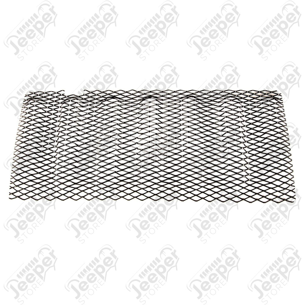 Grille Insert, Mesh, Black; 07-18 Jeep Wrangler JK