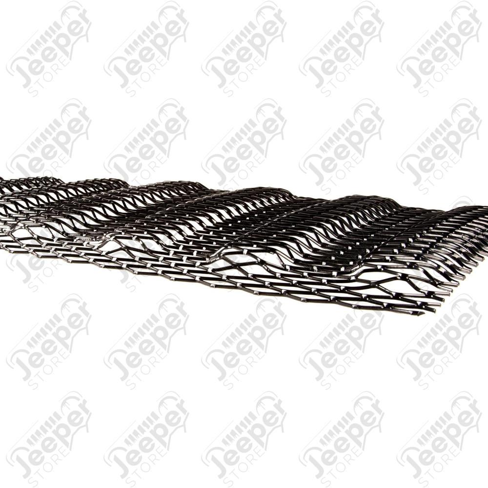 Grille Insert, Mesh, Black 07-18 Jeep Wrangler JK
