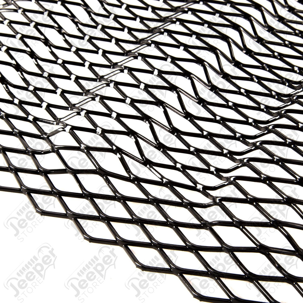 Grille Insert, Mesh, Black 07-18 Jeep Wrangler JK