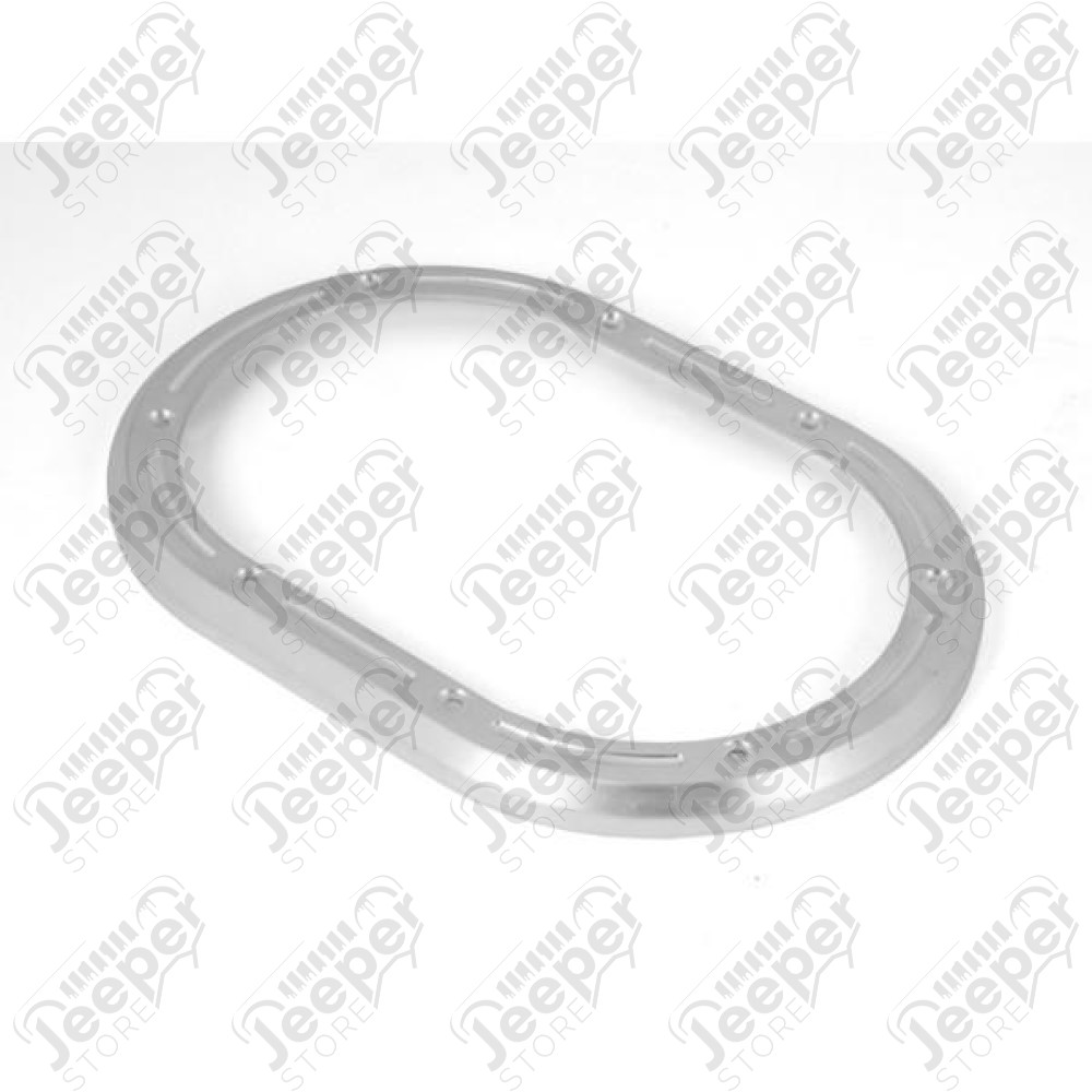Transmission Shifter Trim, Brushed Billet Aluminum, Manual; 07-10 JK