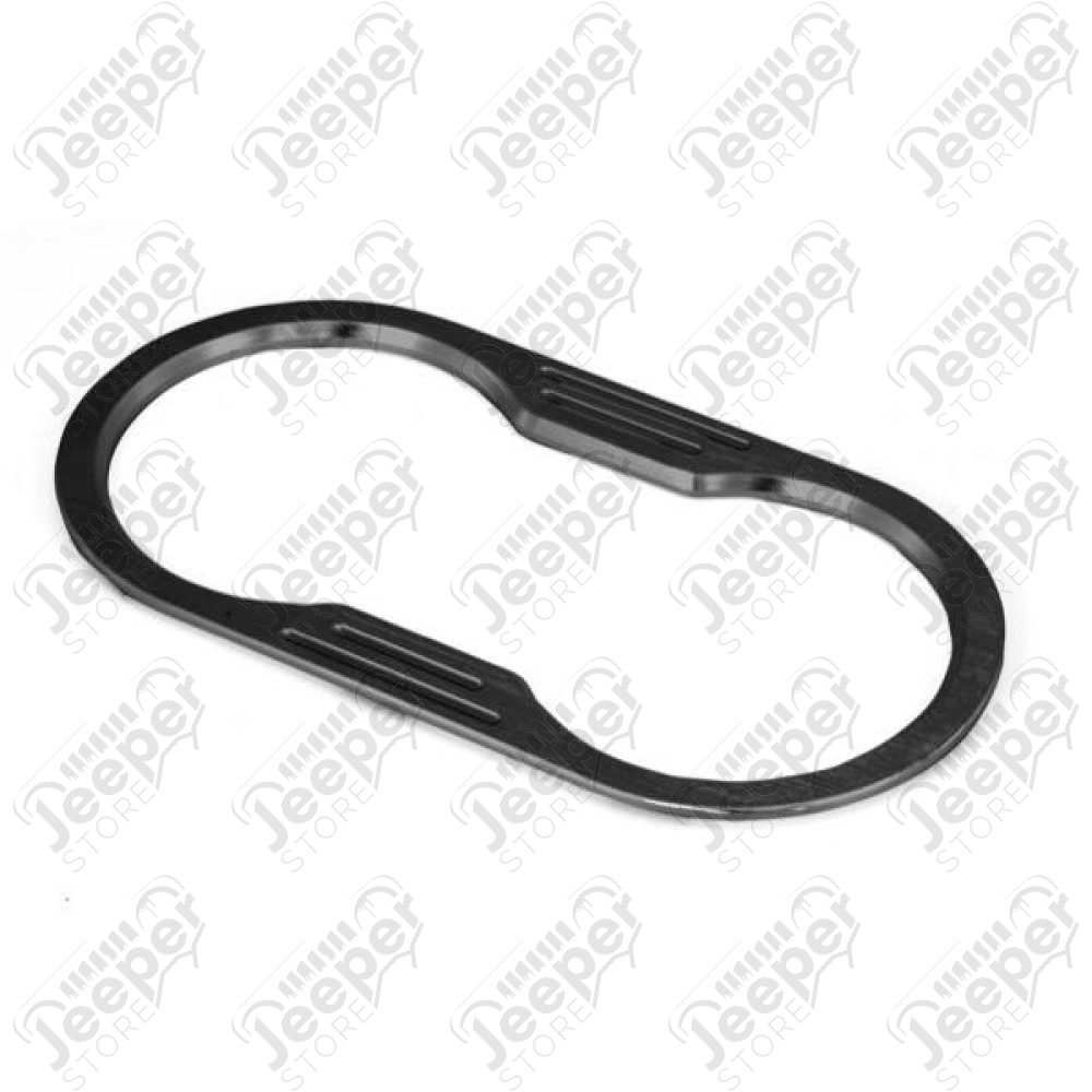 Cup Holder Trim, Black Billet Aluminum; 07-10 Jeep Wrangler JK